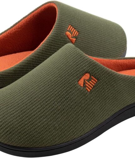 RockDove Men's Original Two-Tone Memory Foam Slipper